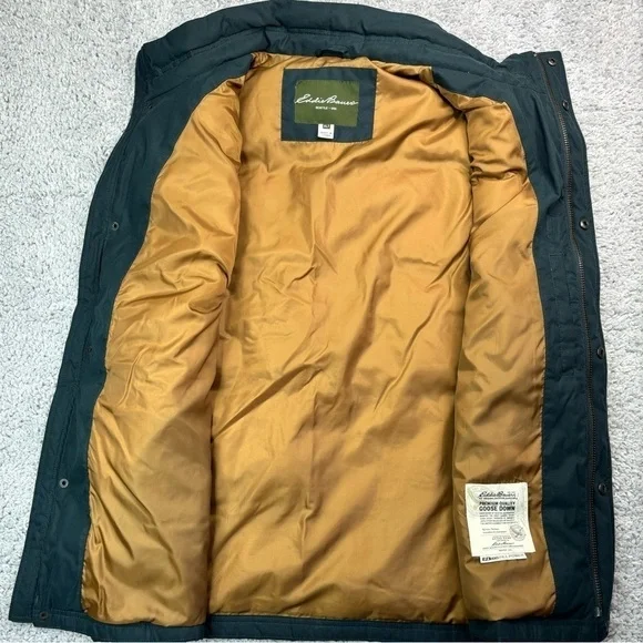 Eddie Bauer Vest Mens XLT Puffer Goose Down EB650 Fill Power Outerwear Hiking - Picture 3 of 7